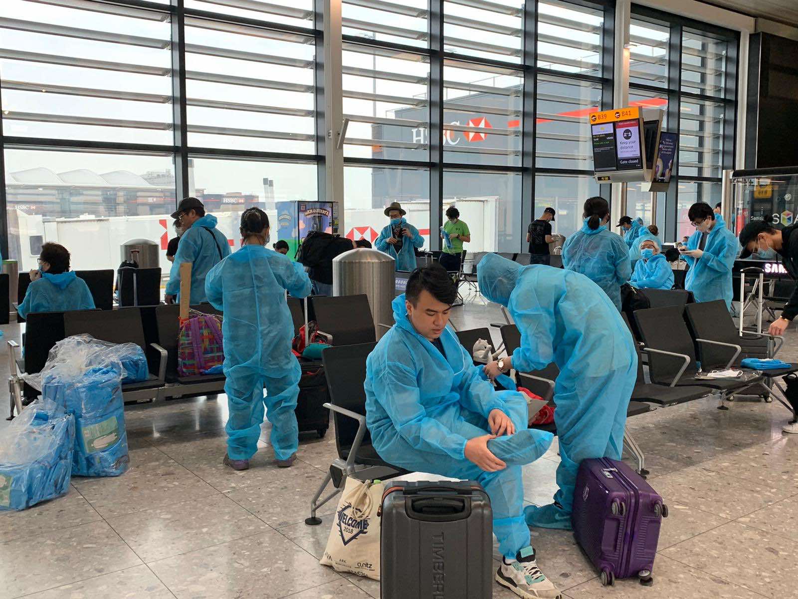 Chuyến bay đưa người Việt trở về được đảm bảo chặt chẽ về an ninh, an toàn, các quy định về phòng, chống dịch bệnh và vệ sinh dịch tễ.