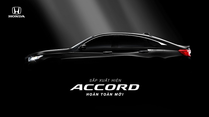 Honda sẽ đưa Accord ra mắt tại triển lãm Vietnam Motor show 2019
