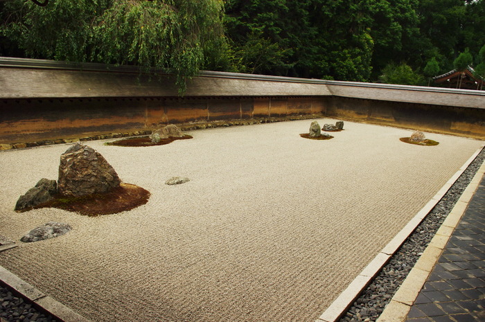 Khu vườn đá tại đền Ryoanji
