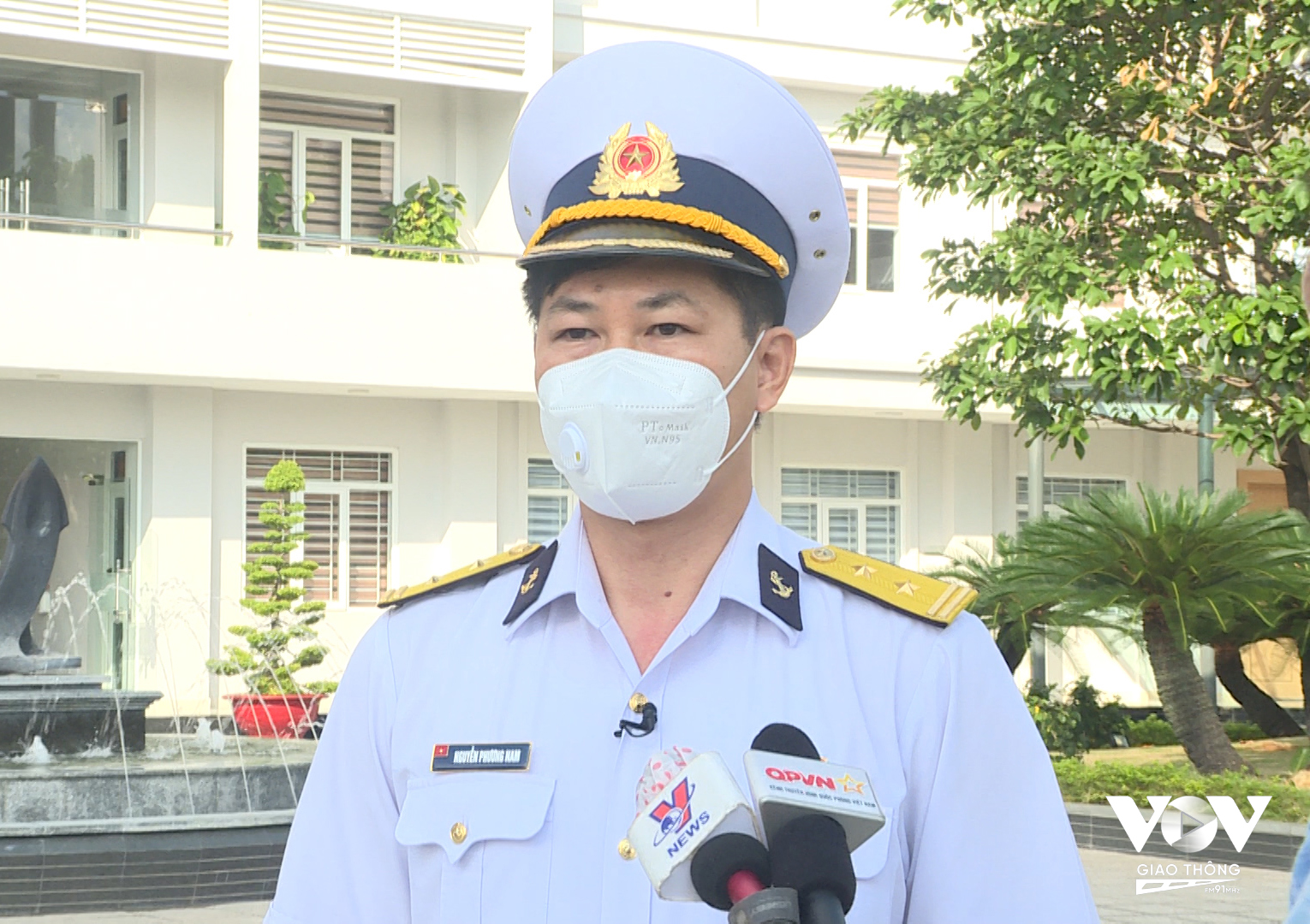 Trung tá Nguyễn Phương Nam – Phó TGĐ Tổng công ty Tân cảng Sài Gòn