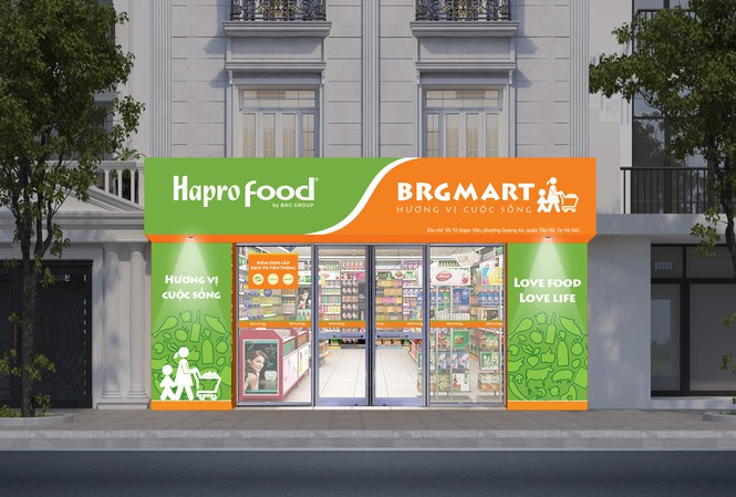 Tập đoàn BRG sẽ mở thêm 10 cửa hàng Hapro Food phục vu nhân dân Thủ đô