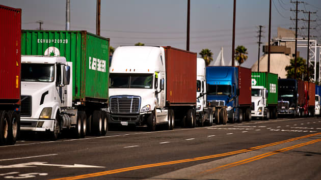 ngành công nghiệp vận tải đường bộ Mỹ có trị giá lên tới gần 800 tỷ USD