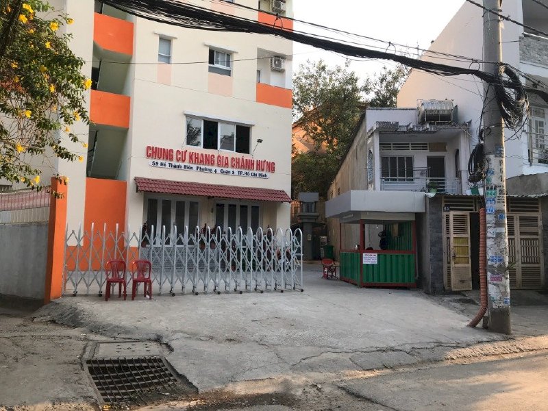 Ảnh 1: Chung cư Khang Gia (quận 8) là một trong số nhiều chung cư tại TPHCM chưa được nghiệm thu PCCC đã cho dân vào ở