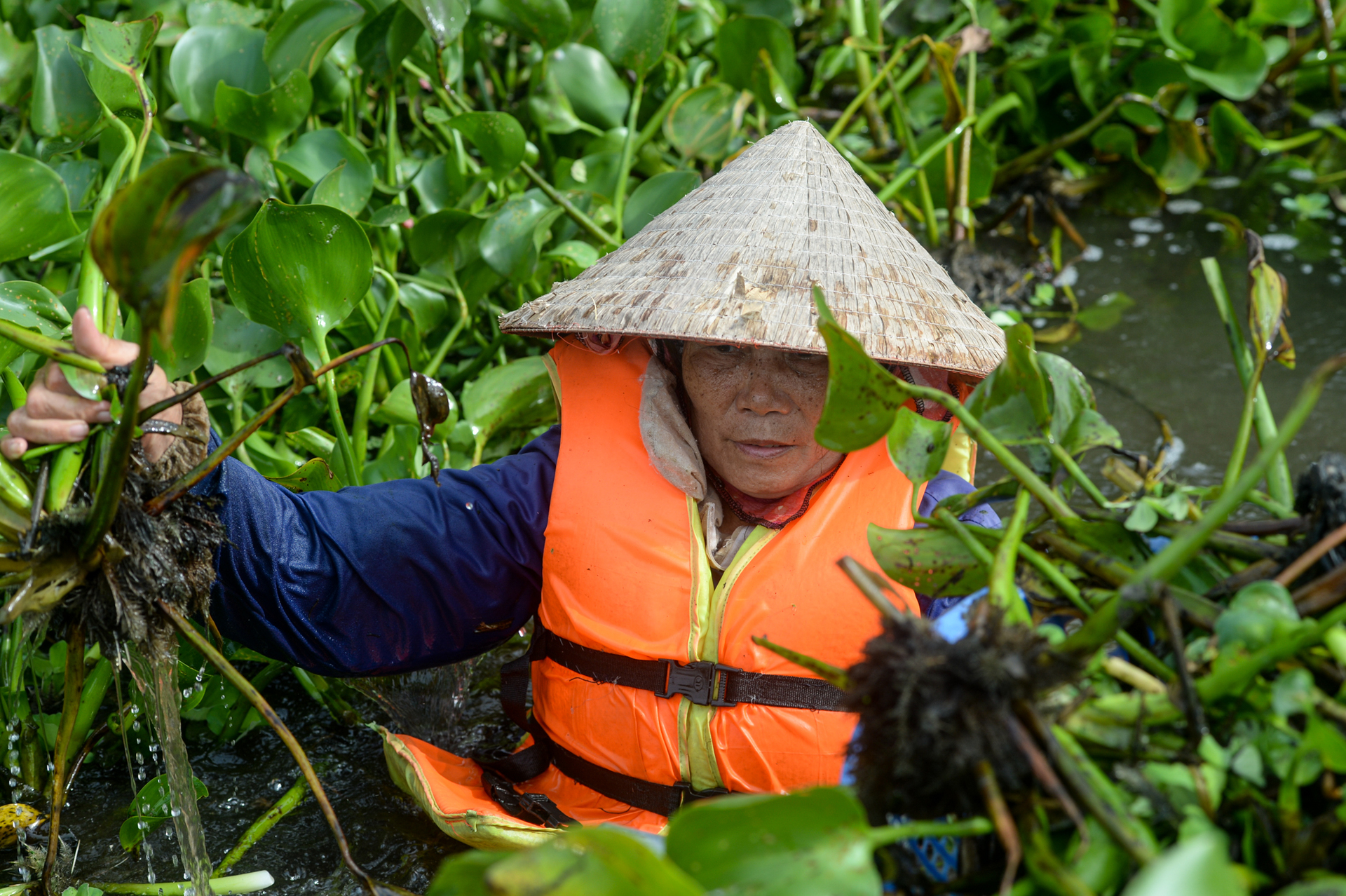 Cô Mến và “điệu valse” với sông Vân Long