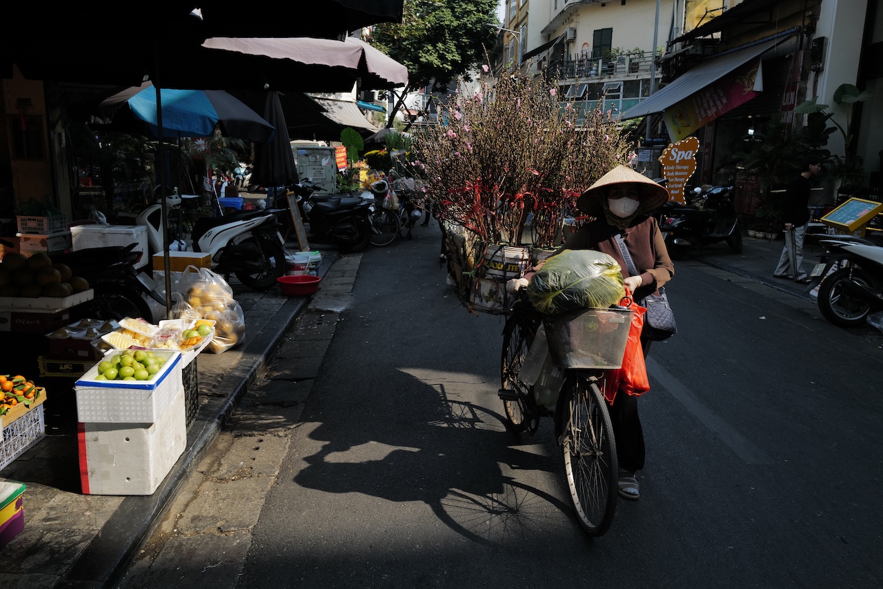 Mùa Xuân trên phố