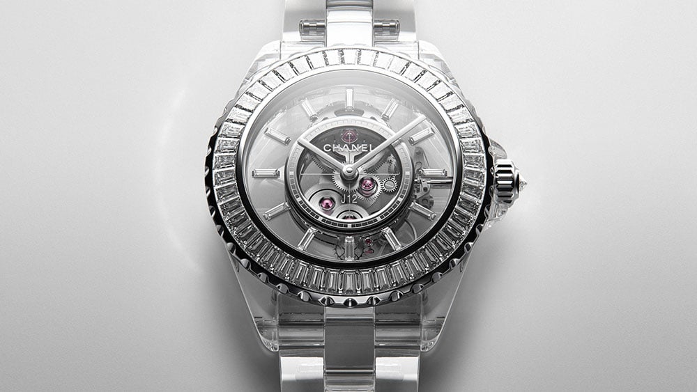Chanel J12 Diamond Tourbillon  H7381  198550 USD  The Watch Pages