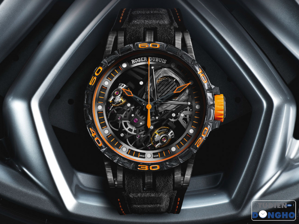 Roger Dubuis hợp tác cùng Lamborghini cho ra mắt mẫu đồng hồ mới Excalibur  Aventador S