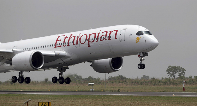Máy bay của hãng hàng không Ethiopia Airlines (ảnh minh họa).