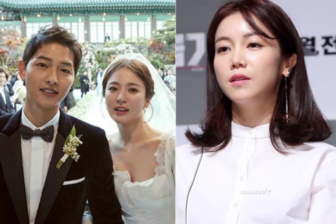 Nữ diễn viên Kim Ok Bin - người bị đồn chen chân vào cuộc hôn nhân của Song Joong Ki và Song Hye Kyo cũng chọn cách giữ im lặng. Ảnh: Khám phá