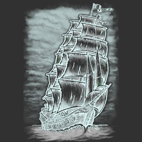 Một câu chuyện khác thì kể rằng, ba vị thủy thần Sirena Chilota, Pincoya và Picoy đã đưa linh hồn những người chết đuối chưa siêu thoát ở quanh đảo Chiloe lên tàu El Caleuche để họ có một nơi nương tựa.