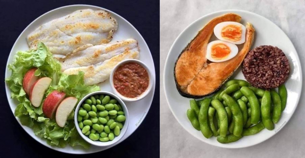 Nhóm thực phẩm giàu đạm mà ít năng lượng, rất hiệu quả cho người cần giảm cân như: cá biển, trứng gà, đậu Hà Lan, bắp…