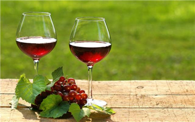 Uống một số lượng lớn rượu vang cũng gây độc hại như rượu mạnh. Ảnh minh hoạ.