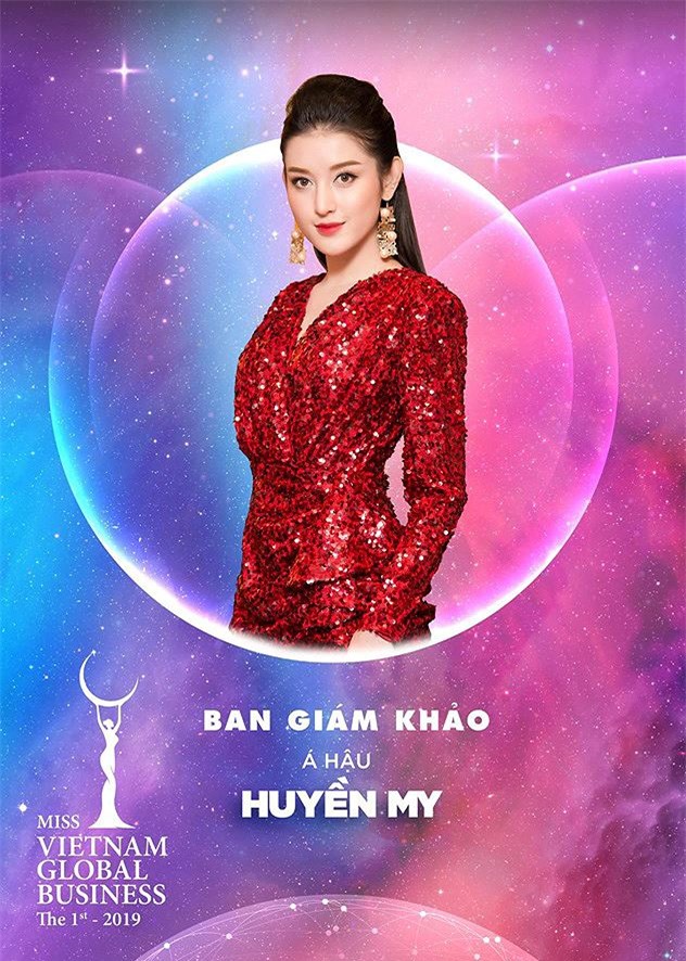 Á hậu Huyền My trở thành giám khảo của cuộc thi Miss Vietnam Global Business 2019.