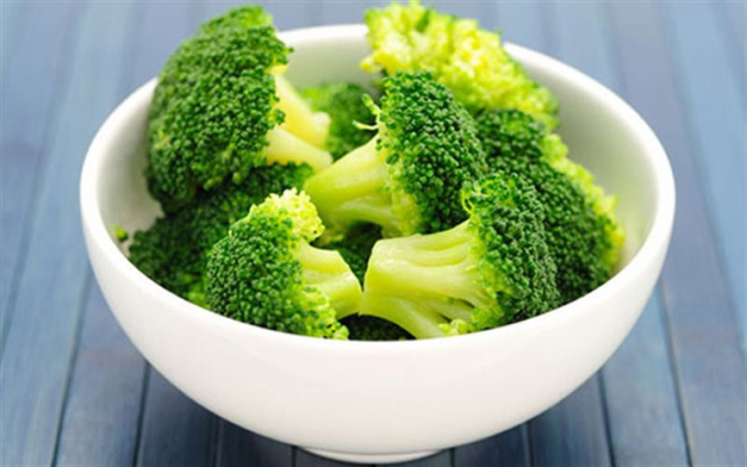Bông cải xanh là một thực phẩm ngăn chặn lão hóa rất tốt do chứa nhiều vitamin C, K, các chất chống oxy hóa,...Ảnh: cooky.