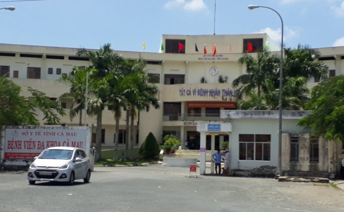 Bệnh viện Đa khoa tỉnh Cà Mau. 