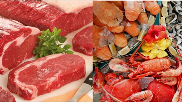 Ăn thịt bò cùng hải giản có thể làm iamr mức độ hấp thu canxi trong cơ thể (Ảnh minh họa)