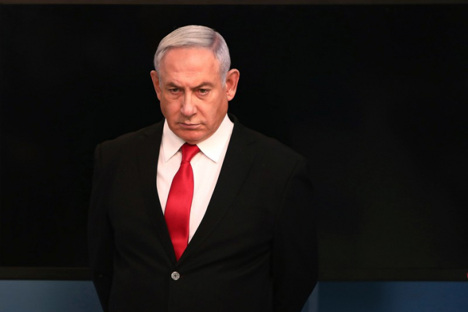 Thủ tướng Israel Benjamin Netanyahu tự cách ly một tuần sau khi bộ trưởng nước này dương tính với COVID-19. Ảnh: AFP