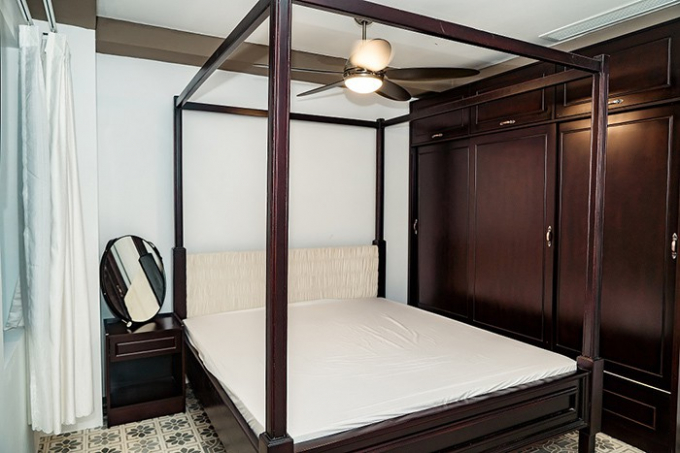 Một số phòng ngủ khác được thiết kế theo phong cách cổ điển. Ảnh: Vietnamnet.