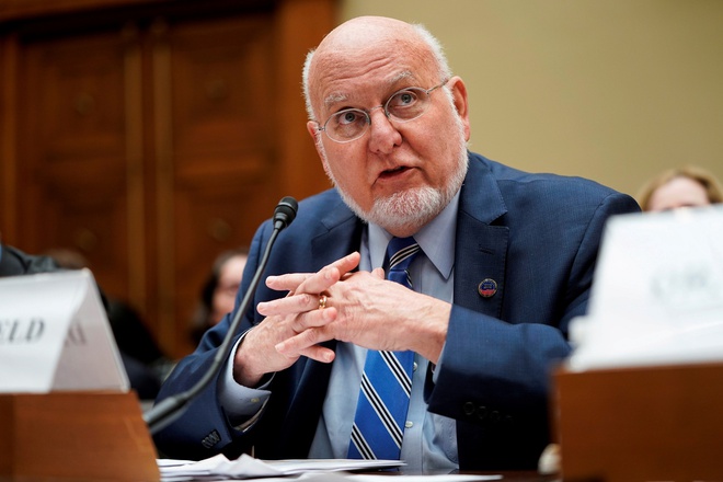 Giám đốc CDC Mỹ Robert Robert Redfield. Ảnh: Reuters.