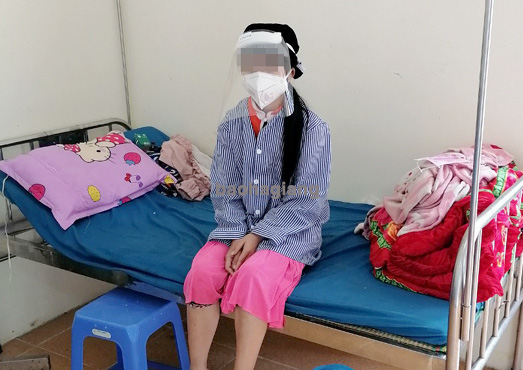 Bệnh nhân 268 sức khỏe ổn định, không ho, không sốt- Ảnh: Báo Hà Giang