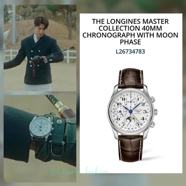 Đầu tiên là chiếc đồng hồ đến từ thương hiệu Longines mà anh chàng đeo trong một phân cảnh với mức giá 3.325 USD (gần 78 triệu đồng).