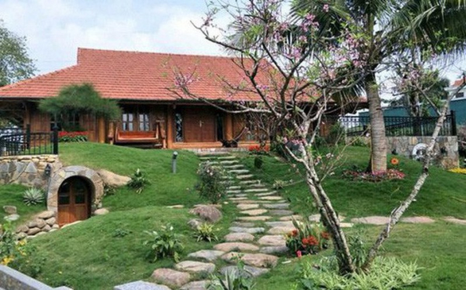 Ít ai biết, gia đình Xuân Bắc có một căn nhà vườn rộng lớn ở Hà Nội. Ảnh: Giadinhxahoi.