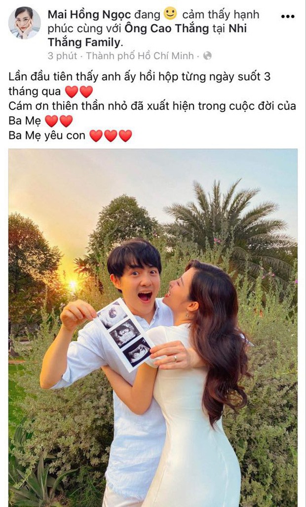 Mới đây, vợ chồng Đông Nhi - Ông Cao Thắng chính thức xác nhận mang thai con đầu lòng sau 5 tháng kết hôn. Tin vui này khiến cả showbiz 