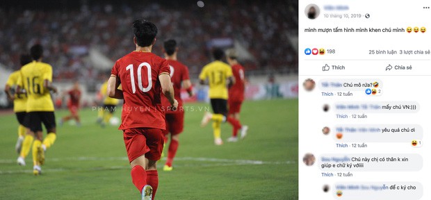 Vài tháng trước, Viên Minh chia sẻ lên trang cá nhân hình ảnh chàng cầu thủ xứ Nghệ thi đấu trong chiếc áo số 10 quen thuộc.