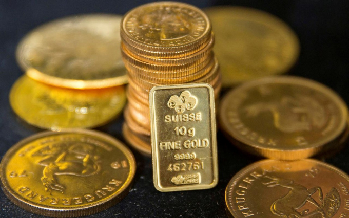 Giá vàng biến động mạnh trong những ngày qua. Ảnh: Reuters.