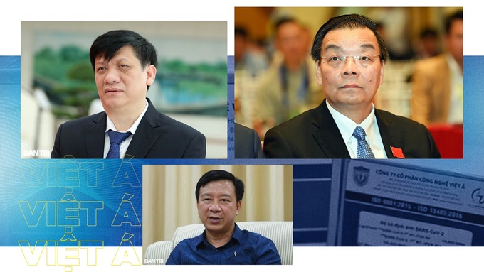 Nhiều lãnh đạo Trung ương và địa phương bị xử lý hình sự liên quan đến sai phạm trong vụ Việt Á (Đồ họa: Thủy Tiên).