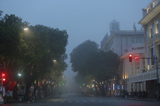 Dự báo thời tiết ngày 21/3/2024: Hà Nội có mưa và sương mù, đêm và sáng trời rét. Ảnh: Văn Trọng