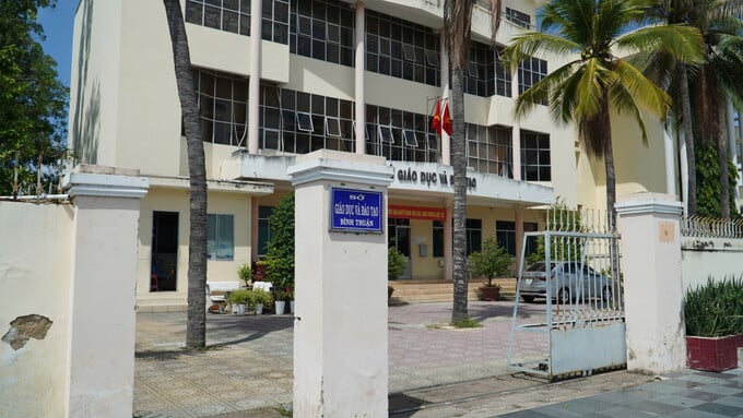 Sở Giáo dục và Đào tạo tỉnh Bình Thuận.