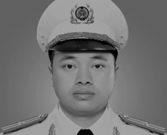 Thiếu tá Hà Văn Minh.