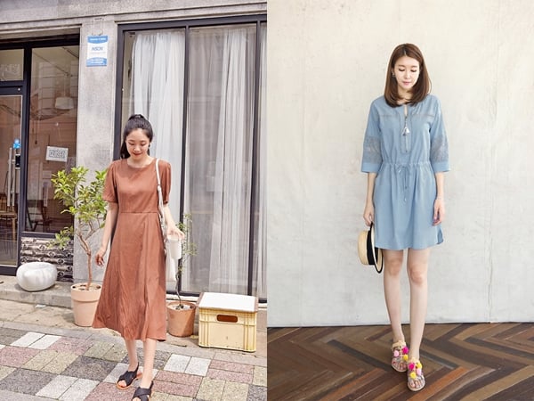 Chỉ với 1 chiếc váy liền, các quý cô đã trở nên vô cùng xinh đẹp, thanh lịch mà vẫn cực kỳ kín đáo - Ảnh minh họa: Internet