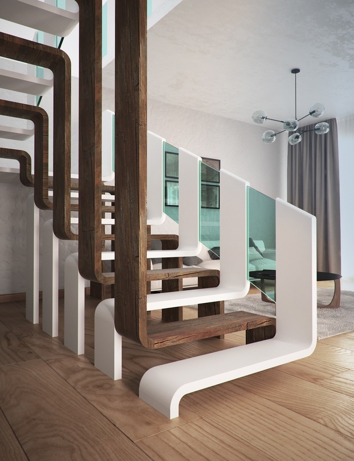  Một trong những mẫu cầu thang tuyệt vời giúp bạn tiết kiệm và tận dụng từng cm không gian trong ngôi nhà của mình.