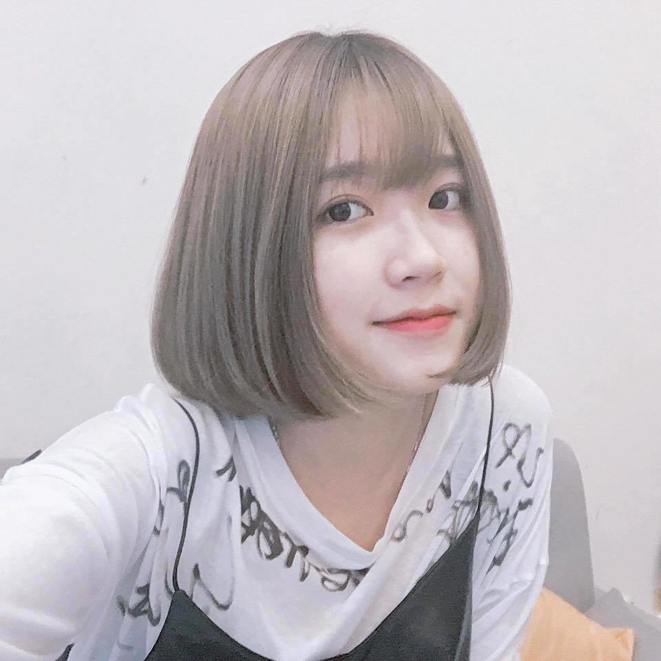 Phần mái, phần xoăn bồng bềnh sẽ khiến khuôn mặt trông cân đối hơn - Ảnh minh họa: Internet