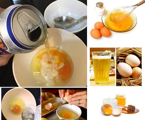  Bạn hoàn toàn có thể kết hợp bia và trứng gà để tắm trắng - Ảnh minh họa: Internet