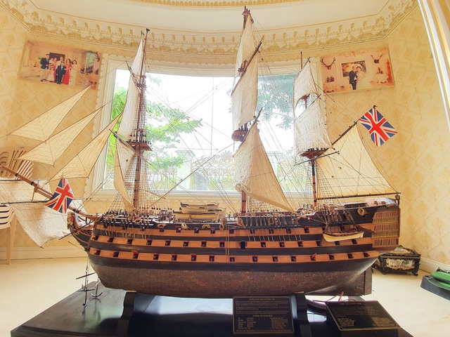  Mô hình chiến hạm HMS Victory 1759 giá 250 triệu đồng.