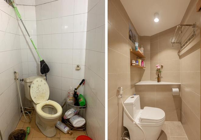 Không gian được tận dụng tối đa