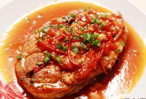 Món cá ngừ sốt cà chua vừa ngon miệng vừa tốt cho tim mạch - Ảnh minh họa: Internet