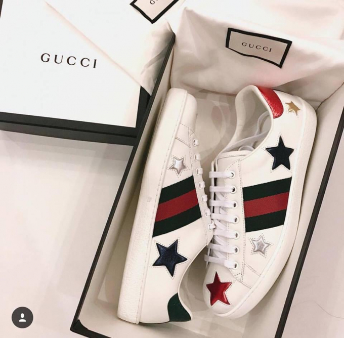 Đây là đôi Ace Metallic Sneaker giá 670 USD (hơn 15 triệu VNĐ) của Gucci. Ảnh: Internet