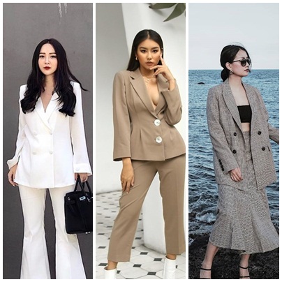 Style suit được sao Việt lăng xê với sự kết hợp đa phong cách