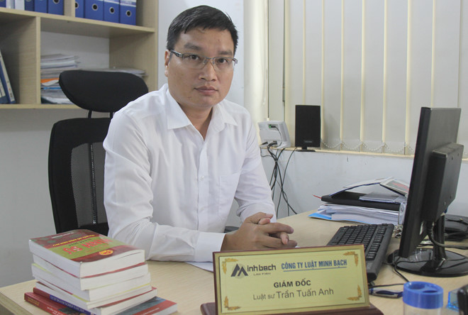 Luật sư Trần Tuấn Anh. Ảnh: Hoàng Lam.