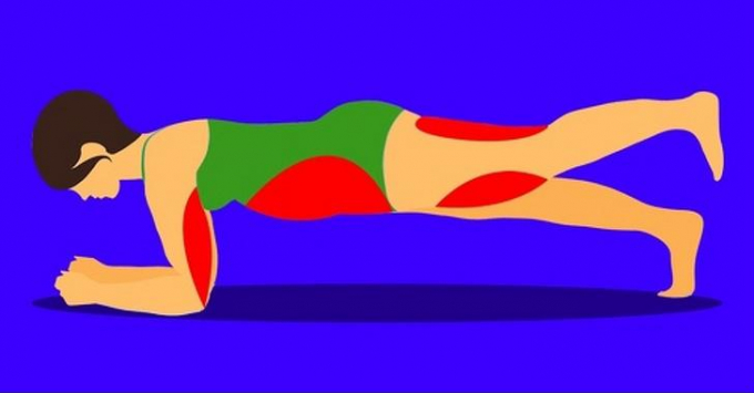 Bài tập plank nâng cao này tăng cường trao đổi chất. Ngoài ra, giúp tăng cường cơ bụng, siết chặt vùng giữa cơ thể, tăng tính linh hoạt, giảm đau lưng, cải thiện sự cân bằng và tư thế - Ảnh: Brightside