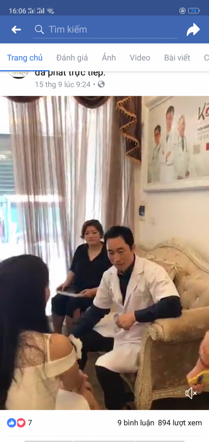 Chỉ là một spa chuyên về da, tuy nhiên lại có bác sĩ Hàn Quốc tư vấn và trực tiếp làm dịch vụ?