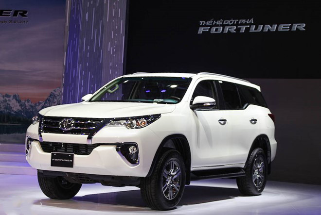 Giá xe ôtô hôm nay 22/11: Toyota Fortuner có giá 1,026 - 1,354 tỷ đồng.