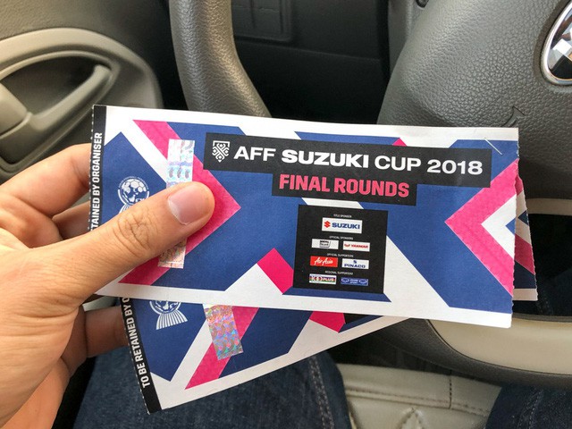 Mỗi người sẽ chỉ được mua một đôi vé chung kết AFF Cup 2018 bằng đường online.
