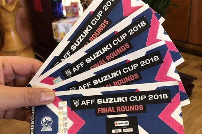 Giá vé chung kết AFF Cup bị đẩy cao gấp 10 lần giá gốc