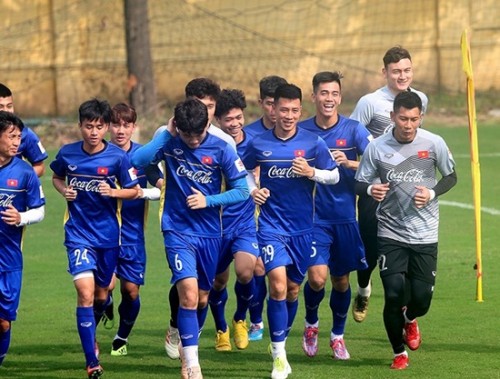 Để chuẩn bị cho Asian Cup 2019, HLV Park Hang-seo đã triệu tập 27 cầu thủ đa phần là các cầu thủ trẻ. Ảnh: ANTĐ