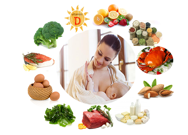 Các bà mẹ nên kết hợp ngũ cốc lợi sữa sau sinh và các thực phẩm khác để duy trì nguồn sữa dồi dào - Ảnh minh họa: Internet